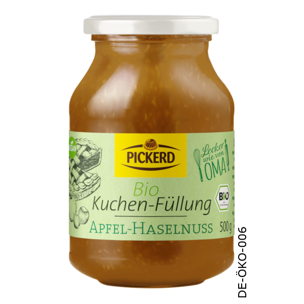 Bio-Kuchen-Füllung Apfel-Nuss 500g